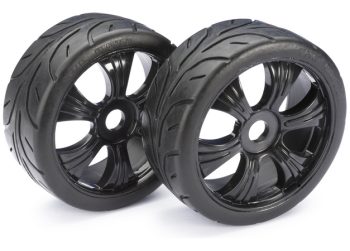 ABSIMA 1/8 LP BUGGY ON ROAD "STREET" WHEELS/TYRES WHITE 2530004